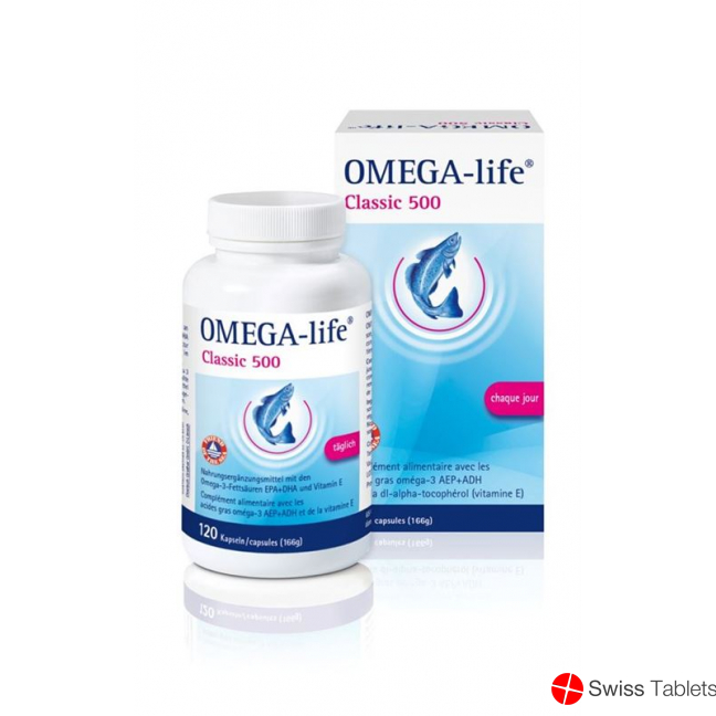 Omega-life 500mg 120 Kapseln buy online