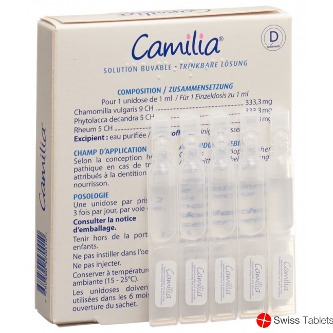 Camilia Lösung 10x 1ml buy online
