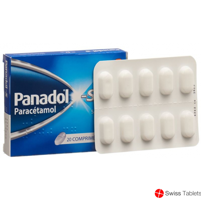 Panadol S 500mg 20 Filmtabletten buy online