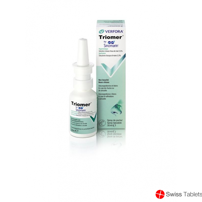 Triomer Nasenspray Sinomarin Hypertonisch 30ml buy online