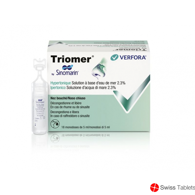Triomer Lösung Sinomarin Hyperton 18 Monodosis 5ml buy online