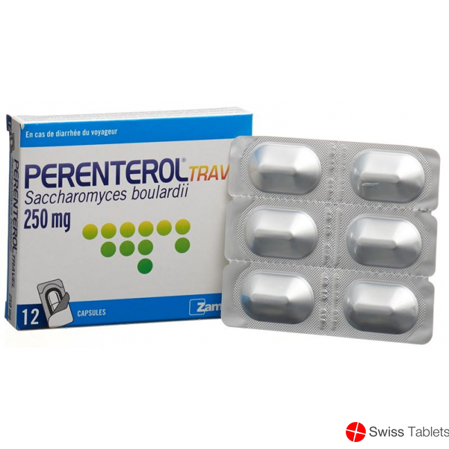 Perenterol Travel Kapseln 250mg Blister 12 Stück buy online