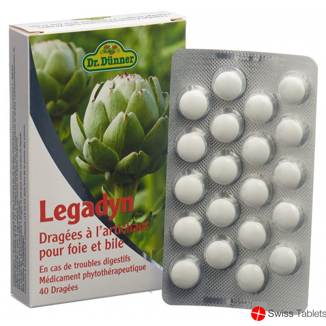 Legadyn Artischocken Leber Gallen Dragée 40 Stück buy online