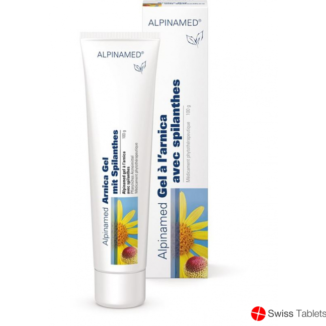 Alpinamed Arnica Gel M Spilanthes Tube 100g buy online