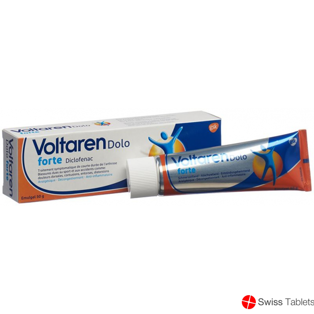Voltaren Dolo Forte Emulgel Tube 50g buy online