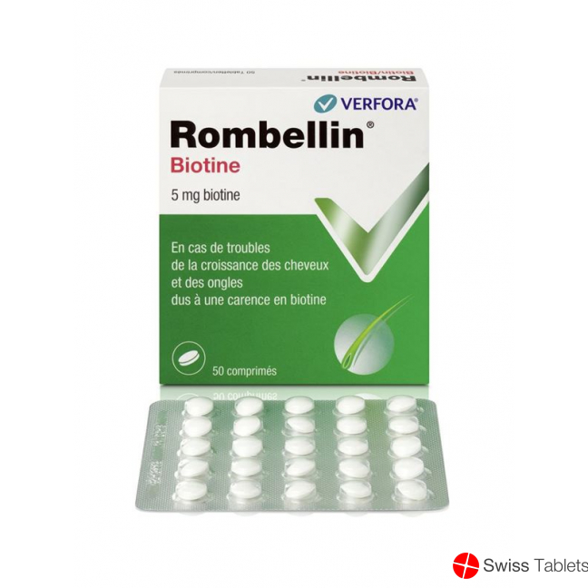 Rombellin Tabletten 5mg Biotin 50 Stück buy online