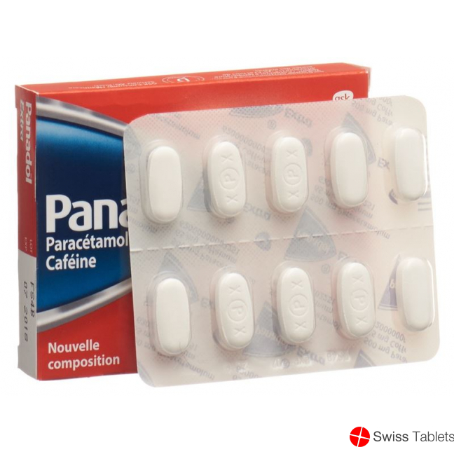 Paracetamol Extra Filmtabl 500 mg of 10 pcs
