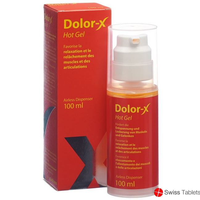 Dolor-X Hot Gel 100ml buy online