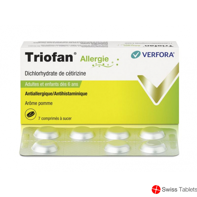 Triofan allergy Lutschtabl 7 pcs