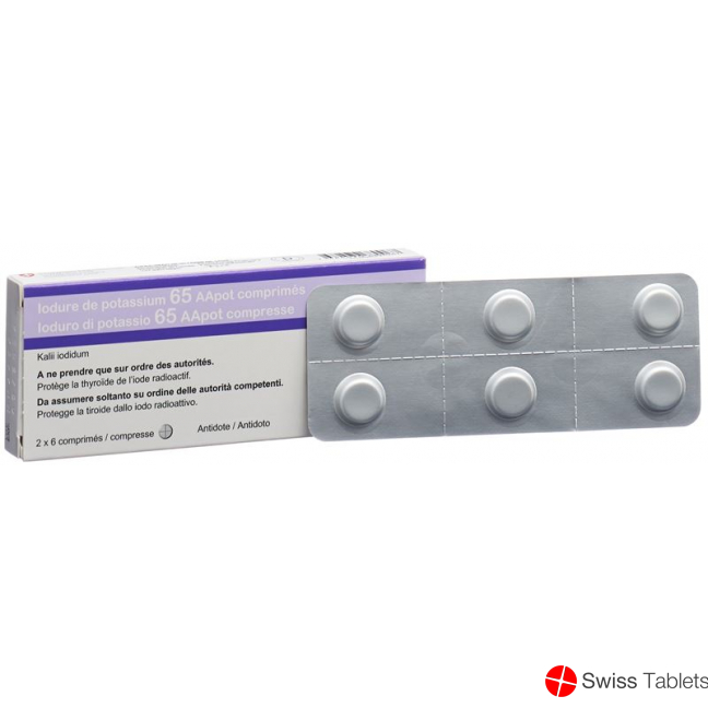 Potassium iodide 65 AApot tbl 65 mg 12 pcs
