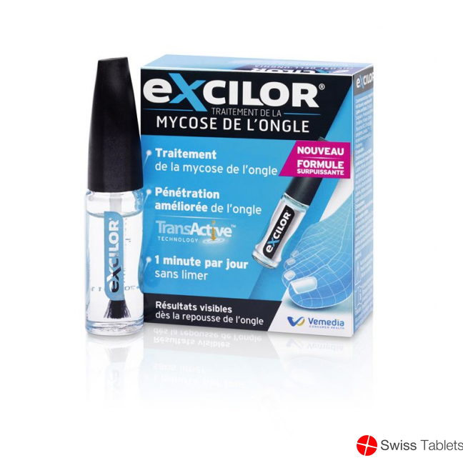 Excilor nail fungus solution 3.3 ml