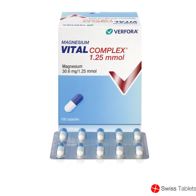 Magnesium Vital Complex Kaps 25.1 mmol 100 pcs