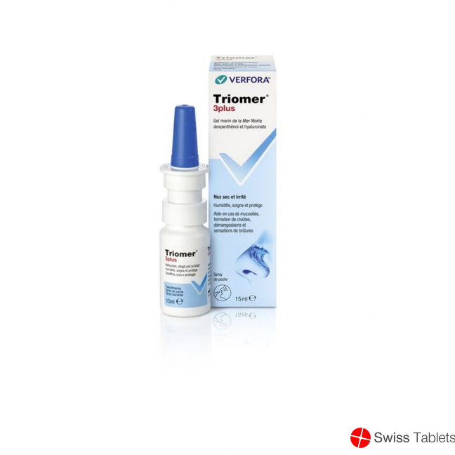 Triomer 3plus nasal spray 15 ml