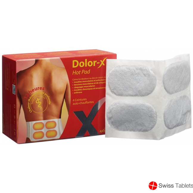 Dolor-X Hot Pad heat envelopes 4 pcs