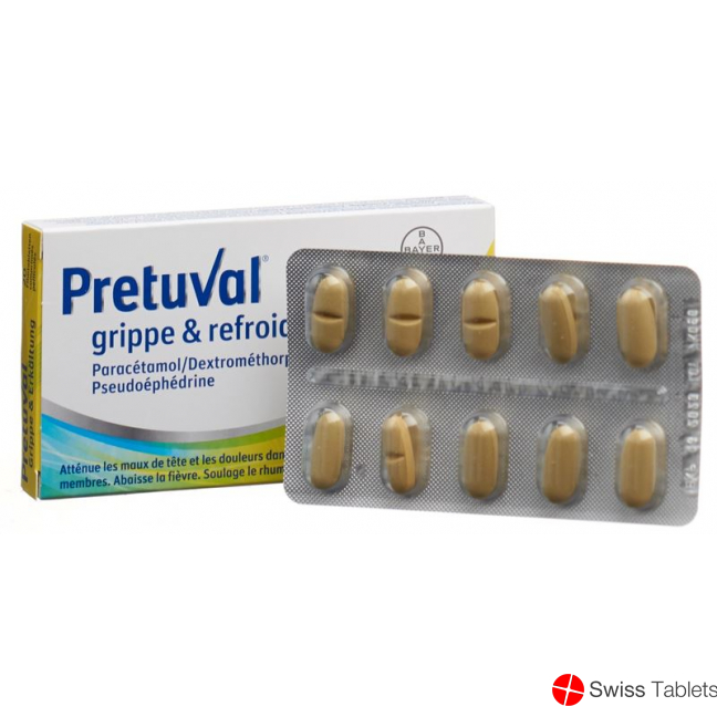 Pretuval flu and cold Filmtabl 20 pcs