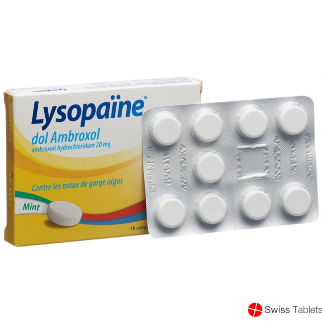 Lysopain Dol Ambroxol Mint 18 Stück buy online