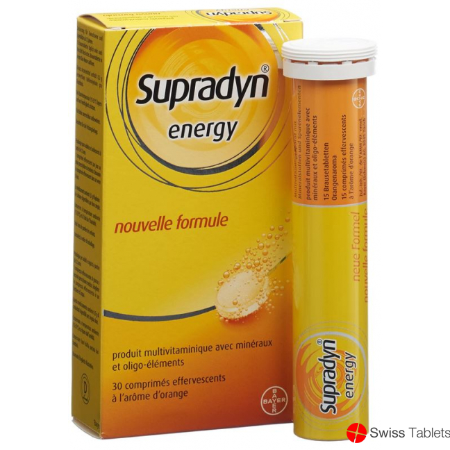Supradyn Pro Energy-Complex Effervescent tablets 30 pieces buy online