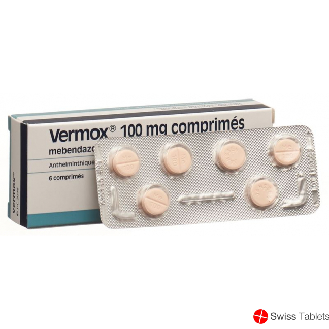 Vermox 100mg 6 Tabletten buy online