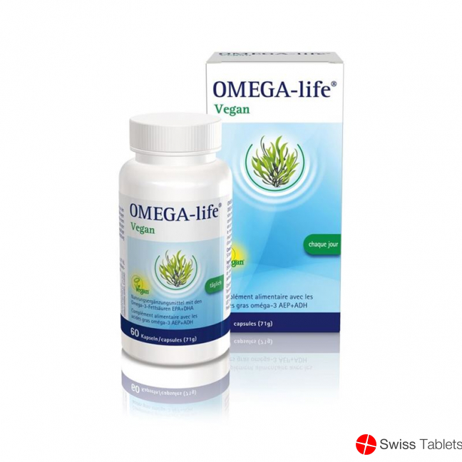Omega Life Vegan Box 60 capsules buy online