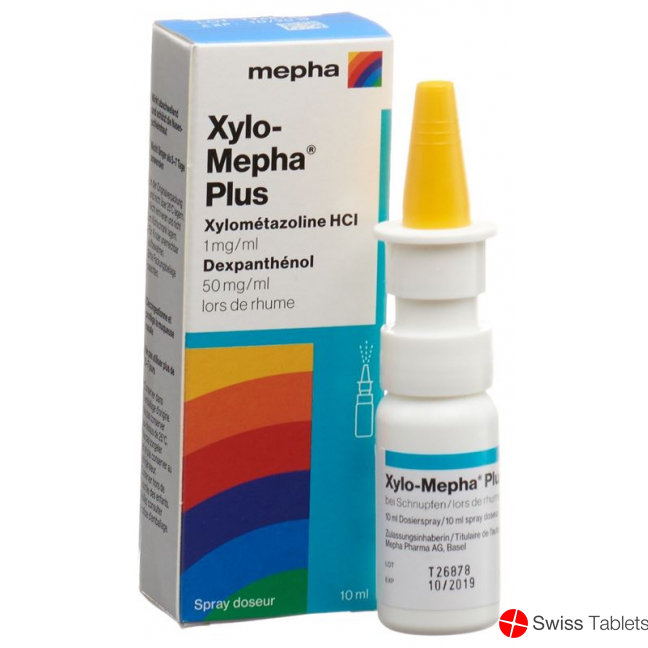 Xylo Mepha Plus Nasenspray 10ml buy online