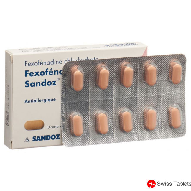 Fexofenadin Sandoz Filmtabletten 120mg 10 Stück buy online