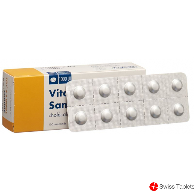 Vitamin D3 Sandoz Tabletten 1000 Ie 100 Stück buy online