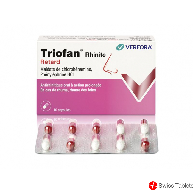 Triofan Rhinitis Retard Kapseln 10 Stück buy online