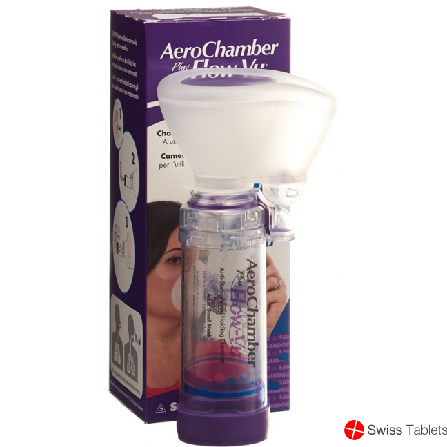 Aerochamber Plus Flow-vu Small Mask Purple buy online