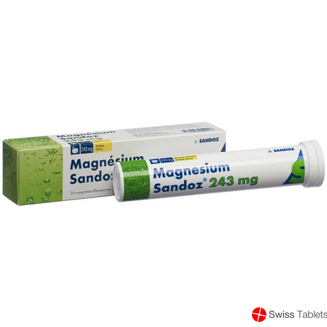 Magnesium Sandoz Brausetabletten 20 Stück buy online
