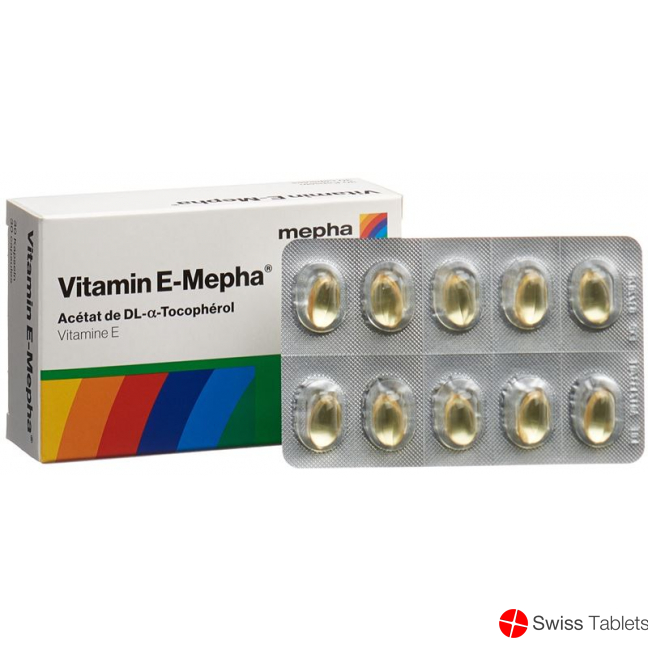 Vitamin E Mepha Kapseln 30 Stück buy online
