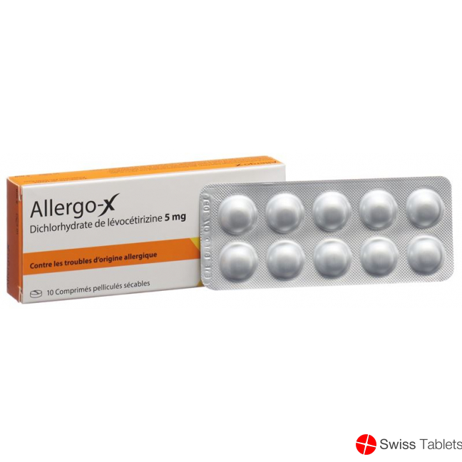 Allergo-x Filmtabletten 5mg 10 Stück buy online