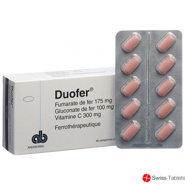 Duofer Filmtabletten Erwachsene (neu) 40 Stück buy online