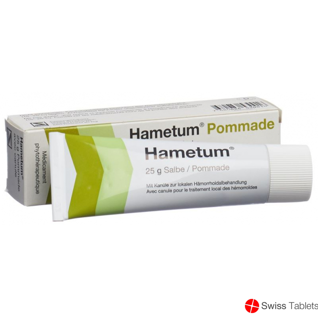 Hametum Salbe mit Kanüle (neu) Tube 25g buy online