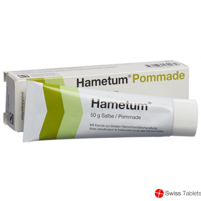 Hametum Salbe mit Kanüle (neu) Tube 50g buy online