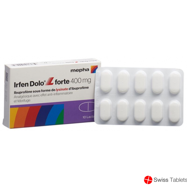 Irfen Dolo L Forte Lactab 400mg 10 Stück buy online Irfen Dolo L Forte Lactab 400mg 10 Stück buy online