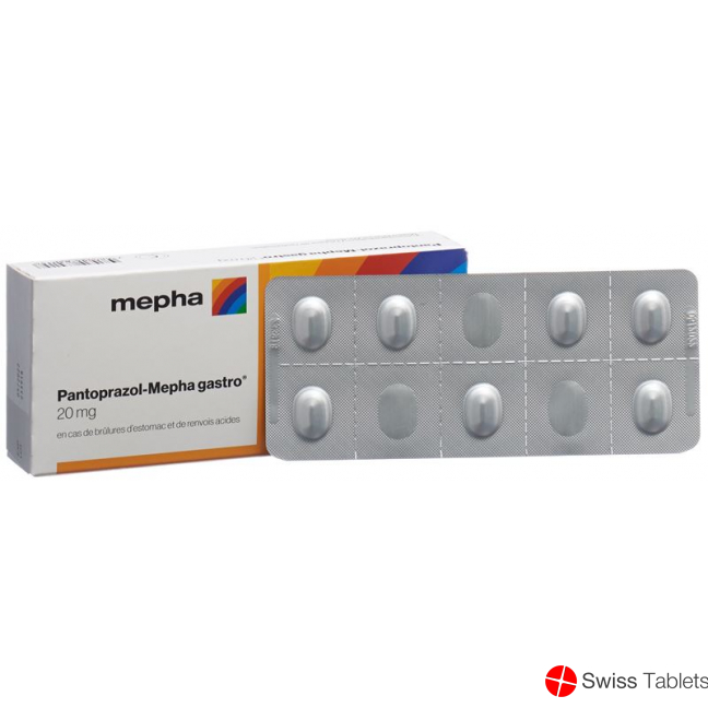 Pantoprazol Mepha Gastro Filmtabletten 20mg 7 Stück buy online