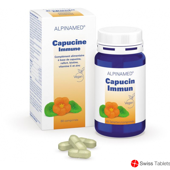 Alpinamed Capucin Immune Tablets tin 60 pieces buy online