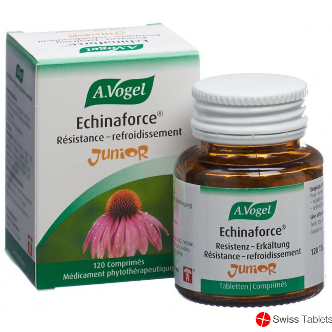A. Vogel Echinaforce cold resistance Junior tbl glass 120 pcs