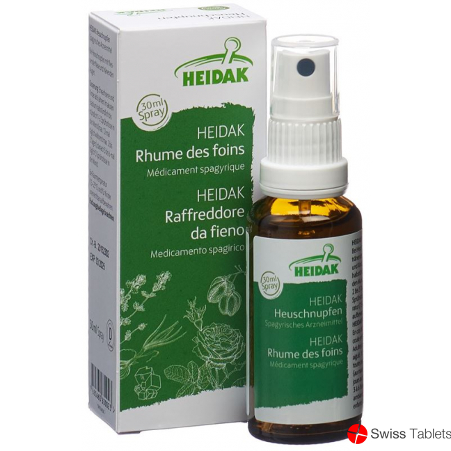 Heidak Heuschnupfen Spray Flasche 30ml buy online