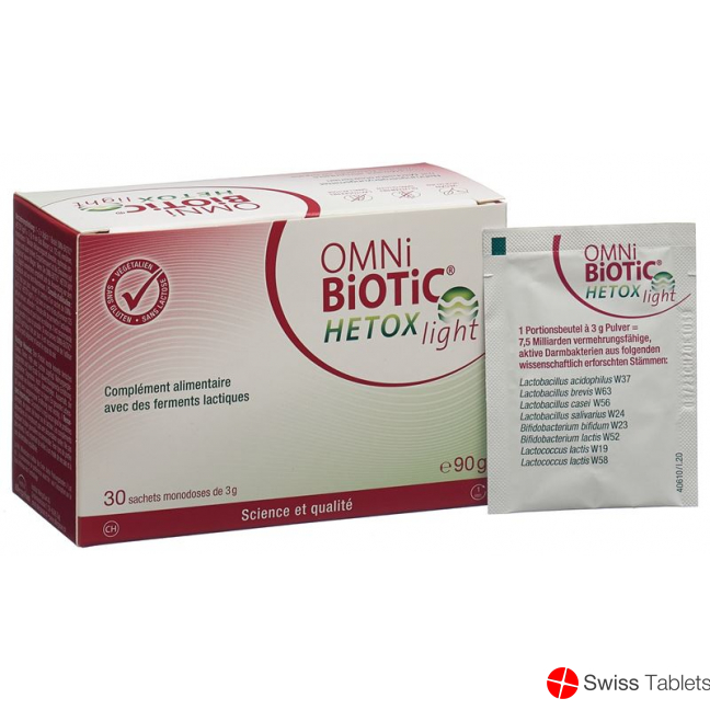 Omni-Biotic Hetox light powder 30x 3g buy online
