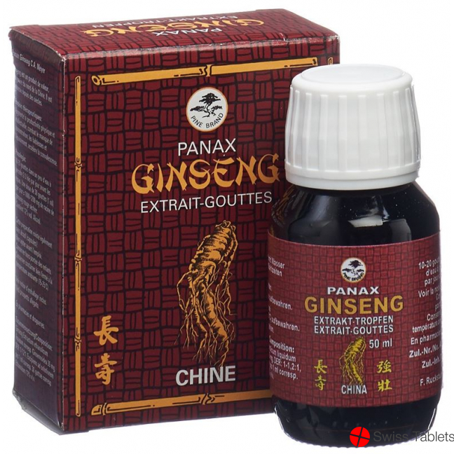Panax Ginseng Tropfen Flasche 50ml buy online