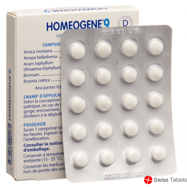 Homeogene Boiron No 9 Tabletten 60 Stück buy online
