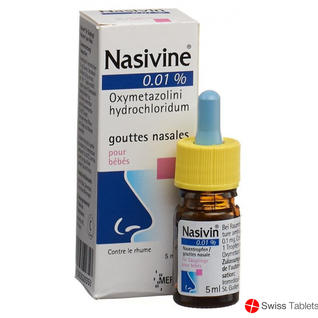 Nasivin Tropfen 0.01% Bebe 5ml buy online