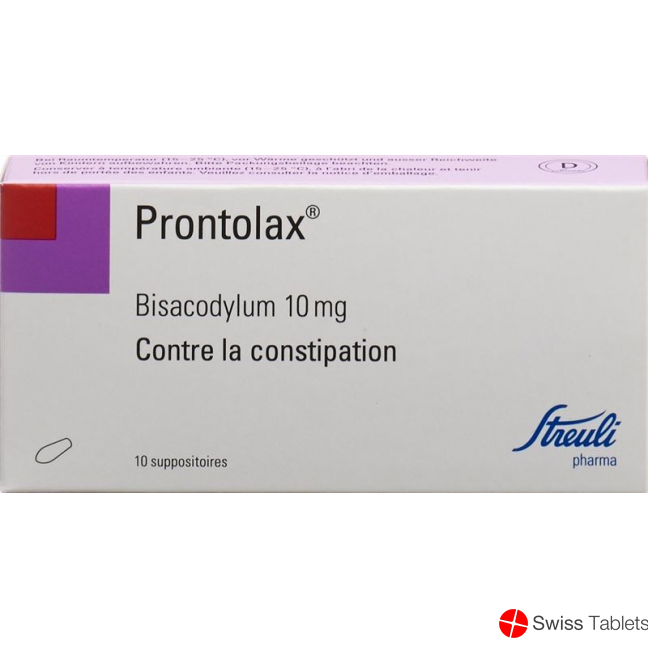 Prontolax 10mg 10 Zäpfchen buy online