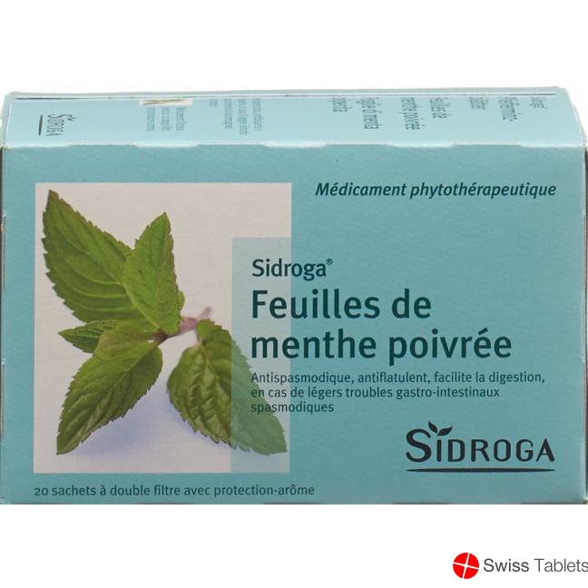 Sidroga Pfefferminzblätter Tee 20 Beutel buy online
