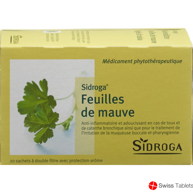 Sidroga Malvenblättertee 20 Beutel buy online