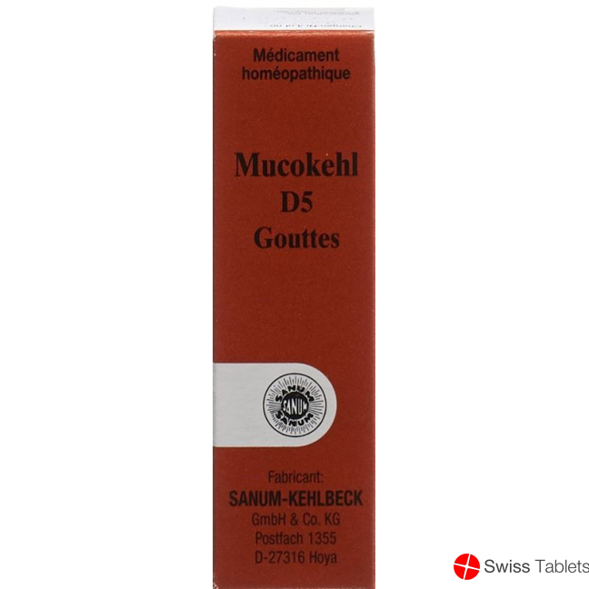 Mucokehl Tropfen D 5 10ml buy online