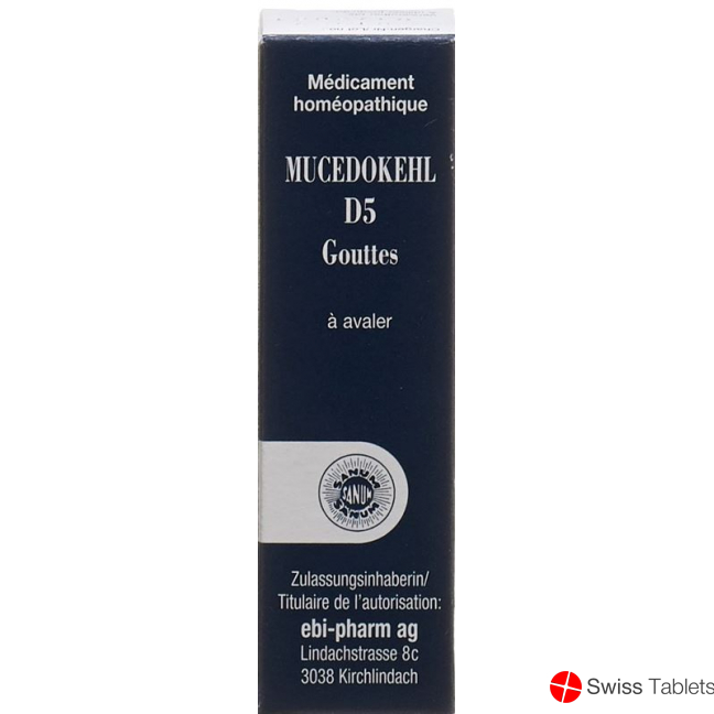 Mucedokehl Tropfen D 5 10ml buy online