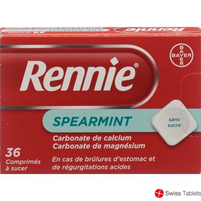 Rennie Spearmint 36 Lutschtabletten buy online