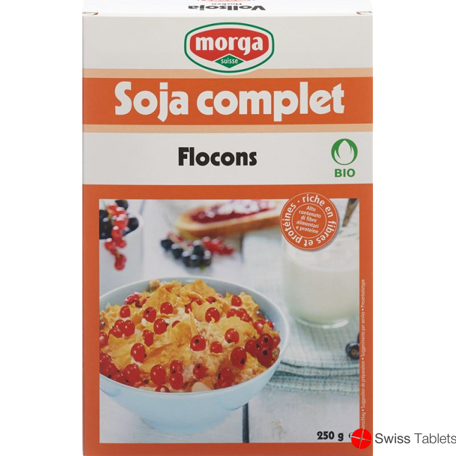 Morga Bio Vollsoja Flocken Suenneli Knospe 250g buy online
